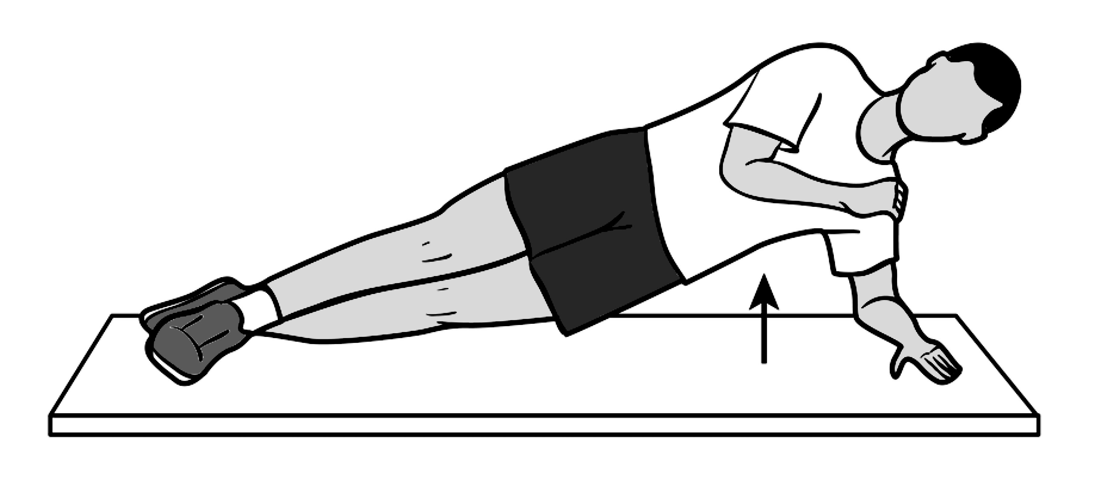 Modified side plank